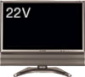 SHARP 22V^ LC-22GD3