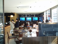 HD DVD cafe店内